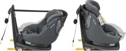 Maxi-Cosi AxissFix I-Size Autostoeltje - 360° Draaibaar - Authentic Graphite -Babyproducten 1200x491