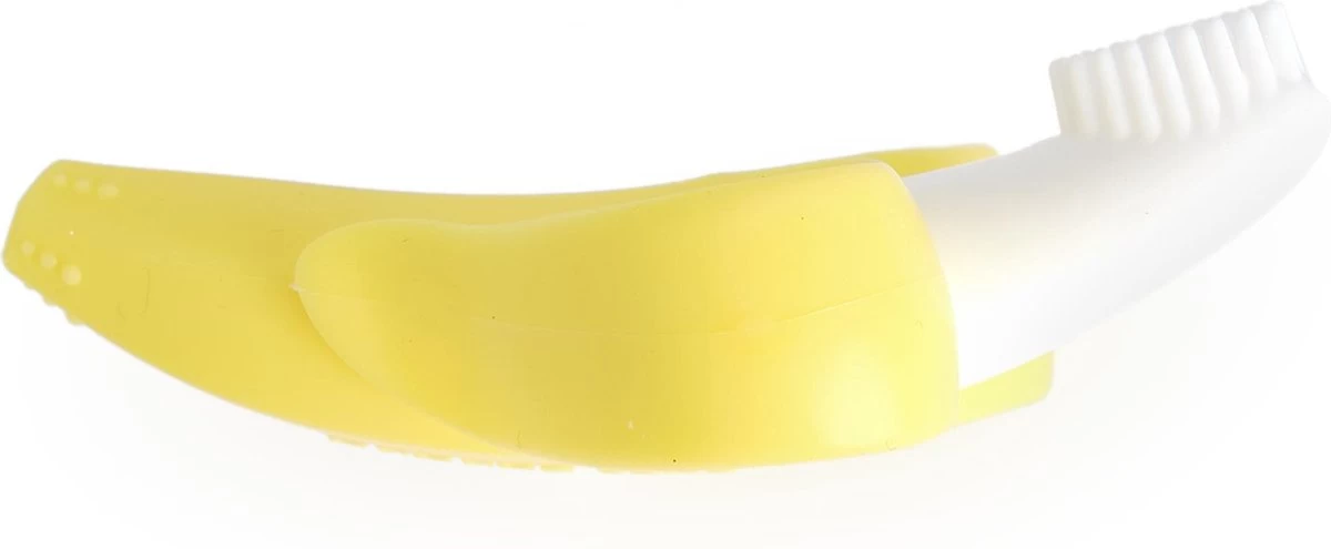 Baby Banaan Tandenborstel/bijtspeeltje – Geel - Baby Tandenborstel - Bij Doorkomende Tandjes - Tandvlees Massage - Babytandenborstel - Peuter Tandenborstel 9 Baby Banaan Tandenborstel/bijtspeeltje – Geel - Baby Tandenborstel - Bij Doorkomende Tandjes - Tandvlees Massage - Babytandenborstel - Peuter Tandenborstel - Afbeelding 7