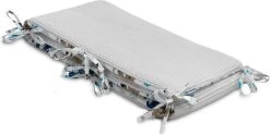 Sensillo Baby Bedbumper - Bedomrander - Anti Stootrand Ledikant - Bed Zijbeschermers - 180x30cm - Wafel Grijs Bosdiertjes -Babyproducten 1200x603 2