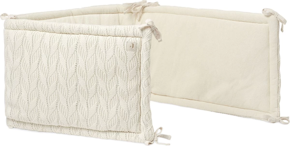 Jollein Bedomrander Spring Knit 180x35cm - Ivory 3 Jollein Bedomrander Spring Knit 180x35cm - Ivory