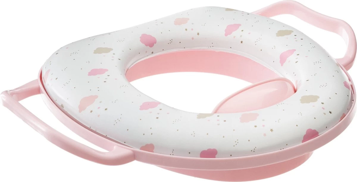 WC Verkleiner - Toilet Verkleiner Roze Met Wolkjes 3 WC Verkleiner - Toilet Verkleiner Roze Met Wolkjes