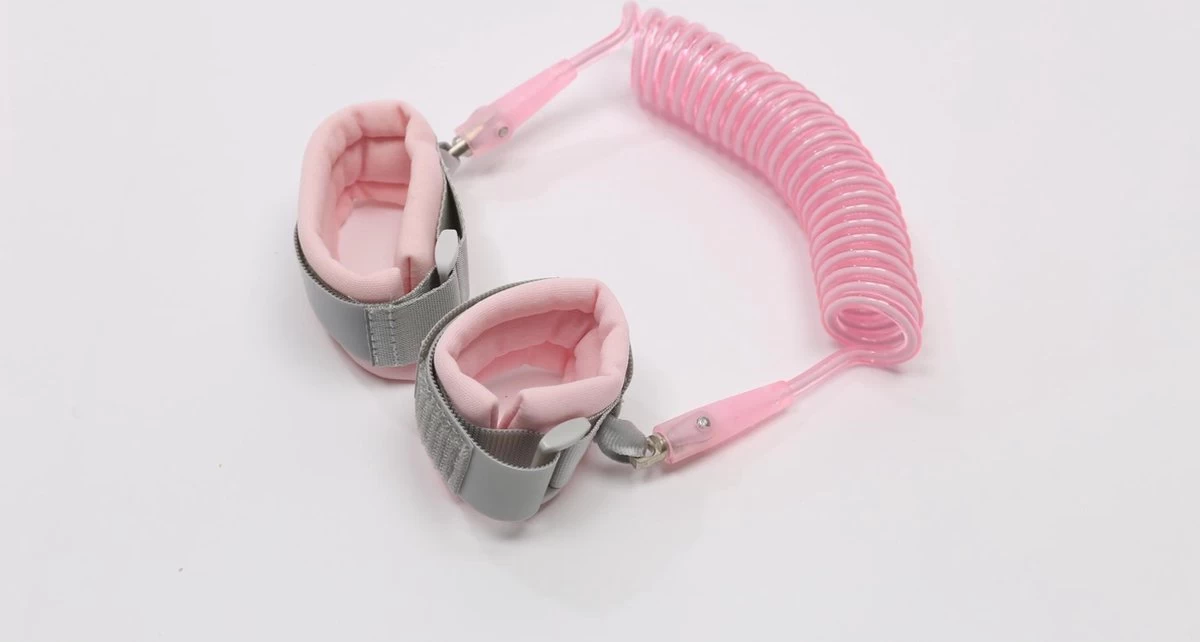 Merkloos Polstuigje - Kindertuigje - Looplijn - Tuigje Voor Kinderen - Roze - Anti-loss 3 Merkloos Polstuigje - Kindertuigje - Looplijn - Tuigje Voor Kinderen - Roze - Anti-loss