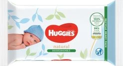 Huggies Billendoekjes - Biologisch Afbreekbaar - 100% Plasticvrij - 18 X 48 Stuks - 864 Doekjes -Babyproducten 1200x649 3