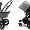 Bugaboo Cameleon 3 Plus Kinderwagen Met Stoel En Wieg - Zwart / Gemȇleerd Grijs -Babyproducten 1200x670 1