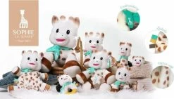 Sophie De Giraf - Rammelaar - Pluche Knijprammelaar -Babyproducten 1200x686