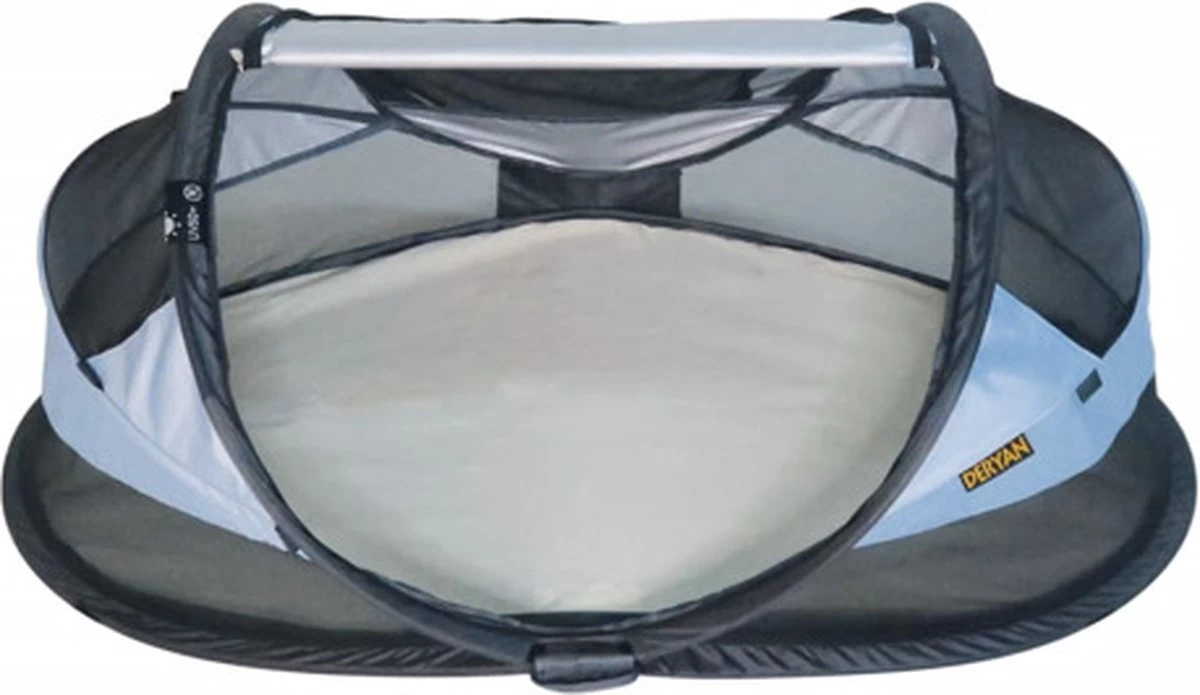 Deryan Baby Luxe Campingbedje – Inclusief Zelfopblaasbare Matras - Blue 10 Deryan Baby Luxe Campingbedje – Inclusief Zelfopblaasbare Matras - Blue - Afbeelding 8