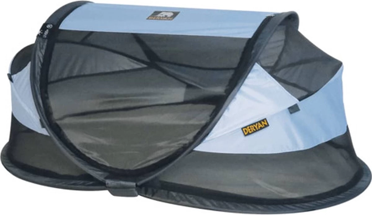 Deryan Baby Luxe Campingbedje – Inclusief Zelfopblaasbare Matras - Blue 13 Deryan Baby Luxe Campingbedje – Inclusief Zelfopblaasbare Matras - Blue - Afbeelding 11