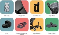 Hamilton By Yoop Buggy Regenhoes - Waterdicht Winddicht En Stofdicht Regenscherm Met Klittenbandsluiting - Transparant Weerschild Kinderwagen -Babyproducten 1200x705