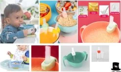 Bob Online ™ – Blauw Beer – Melkpoeder Doseerdoosje + Rietje – BPA-vrij – Melkpoeder Toren Blauw – Melkpoedertoren – Milk Powder Tower – Milk Powder Dispenser – Bewaar Bakjes – Reisbox – Bewaardoosje – Herbruikbaar Rietje – Baby Training Straw -Babyproducten 1200x720 8