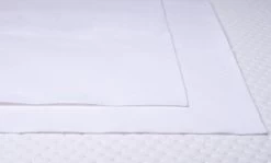 Merkloos 2 Pack Waterdichte Molton Bedzeil 50 X 90 Cm, Matrasbeschermer , Onderlegger Voor Ledikant , Dubbelzijdig Molton, Inclusief Verzendkosten