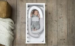 Doomoo Cocoon - Babynestje - Biologisch Katoen En 74 X 46 Cm - Classic Grey -Babyproducten 1200x732 3