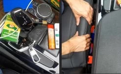 Auto Organizer Bestuurder En Bijrijder - Autostoel Opbergdoos Met Bekerhouder - Opbergen Auto Accessoires - Auto Accessories - Smartphone Telefoon Houder Geschikt Voor Tablet IPad Samsung Tab En Nintendo Switch -Babyproducten 1200x733 3