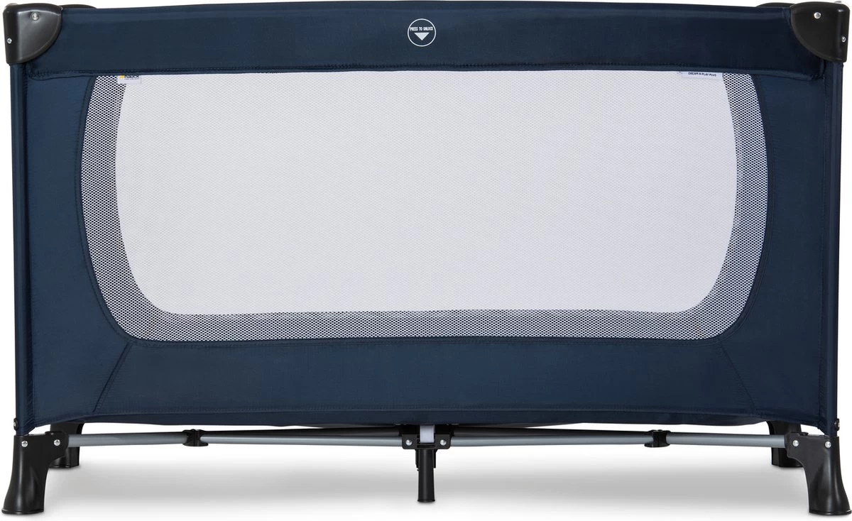 Hauck Dream N Play Plus Campingbedje - Navy 4 Hauck Dream N Play Plus Campingbedje - Navy - Afbeelding 2