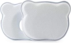 MINIIYOU® Orthopedisch Baby Hoofdkussen + Kussensloop - Blauw - Plat Hoofd - 100% KATOEN -Babyproducten 1200x735 8