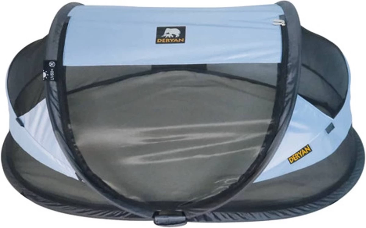 Deryan Baby Luxe Campingbedje – Inclusief Zelfopblaasbare Matras - Blue 11 Deryan Baby Luxe Campingbedje – Inclusief Zelfopblaasbare Matras - Blue - Afbeelding 9