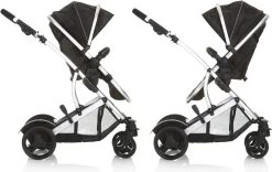 BERKATMARKT - Hauck Duett 2 Dubbele Kinderwagens Voor Baby's En Kinderen, Omkeerbare Zitting, In Hoogte Verstelbaar, Zonwering, Regenbescherming, Opvouwbaar, Tot 36 Kg, Zwarte Woud -Babyproducten 1200x756 1