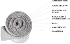 Ergonomische Rekbare Baby Draagdoek Van Katoen Om Te Knopen -Licht Grijs - Babywrap - Draagdoeken - Babydrager - Buikdrager – Rugdrager – Heupdrager - Baby Sling – Baby Carrier – Draagzak - Baby Wrap Sling - Draagdoek – Handleiding - Gratis Slabbetje -Babyproducten 1200x757 2