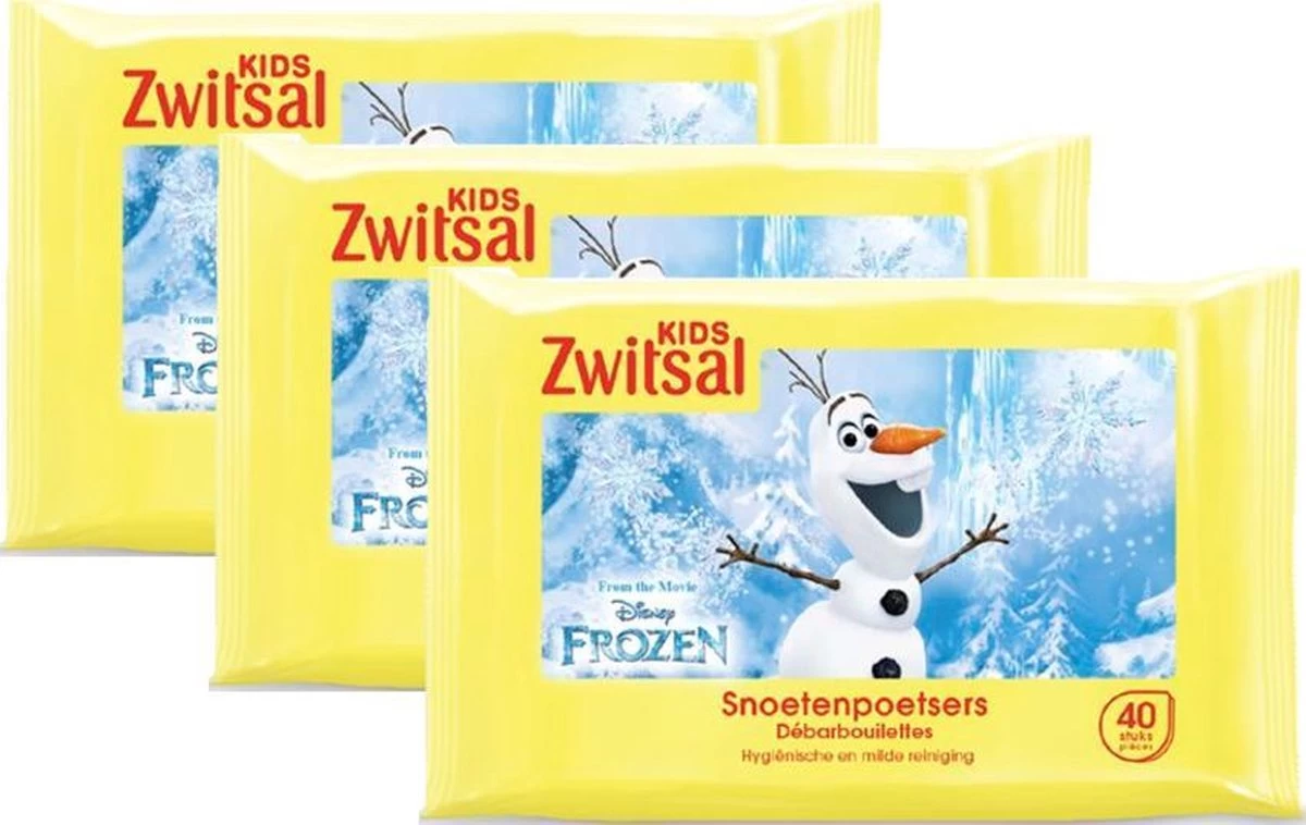 Zwitsal Snoetenpoetser 120 Doekjes (3x40) 3 Zwitsal Snoetenpoetser 120 Doekjes (3x40)