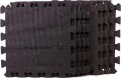 Benson 9 Stuks Zwarte Puzzel Vloertegels Foam 30 X 30 Cm - Puzzel Speelmat - Baby/peuter Speelgoed Matten -Babyproducten 1200x776