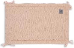 Jollein Bedomrander River Knit 180x35cm - Pale Pink -Babyproducten 1200x783 3