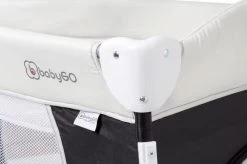 Campingbed BabyGO Sleeper DeLuxe Zwart (incl. Bodemverhoger) -Babyproducten 1200x798 12