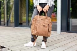 Little Company Riga Perfo Luiertas - Cognac -Babyproducten 1200x799 19