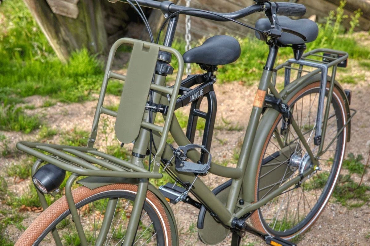 Zadel Op Buis Mirage Jantje Inclusief Voetsteunen Universeel - Zwart 5 Zadel Op Buis Mirage Jantje Inclusief Voetsteunen Universeel - Zwart - Afbeelding 3