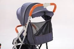 WOOSH New Buggy - Sand / Black - One Hand Folding - 3 Slaapstanden - Wandelwagen Tot 25 Kg - Regenhoes - Bekerhouder - Muggennet -Babyproducten 1200x800 126