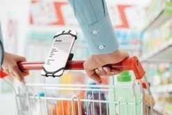 Dooky Telefoonhouder Smartphone Telefoon Houder 360* Rotatie Universeel Kinderwagen Fiets Zwart -Babyproducten 1200x800 133