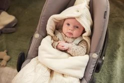 Jollein Voetenzak Voor Autostoel & Kinderwagen - Spring Knit - Ivory -Babyproducten 1200x800 190