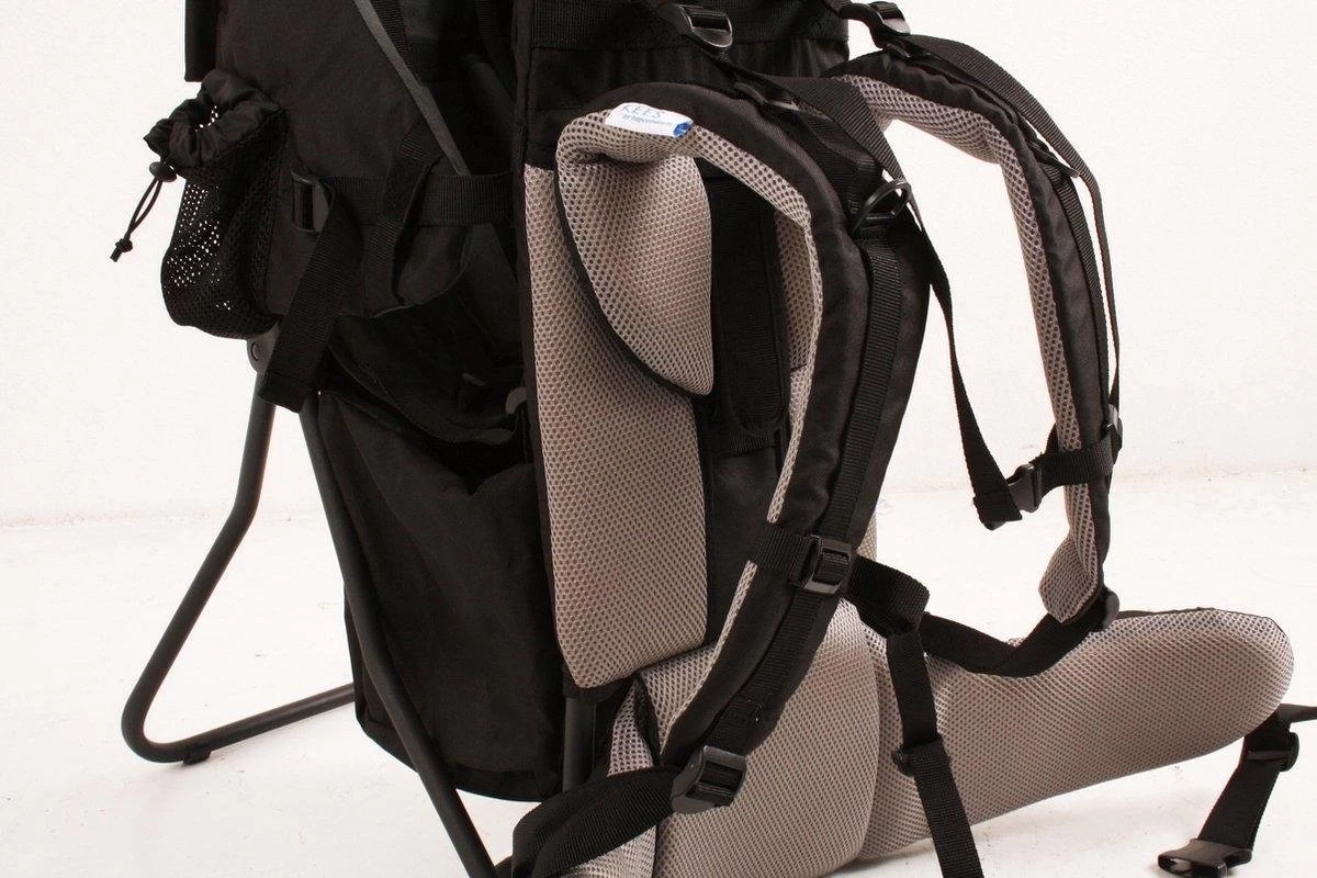 KEKK Rugdrager De Luxe Zwart 4 KEKK Rugdrager De Luxe Zwart - Afbeelding 2