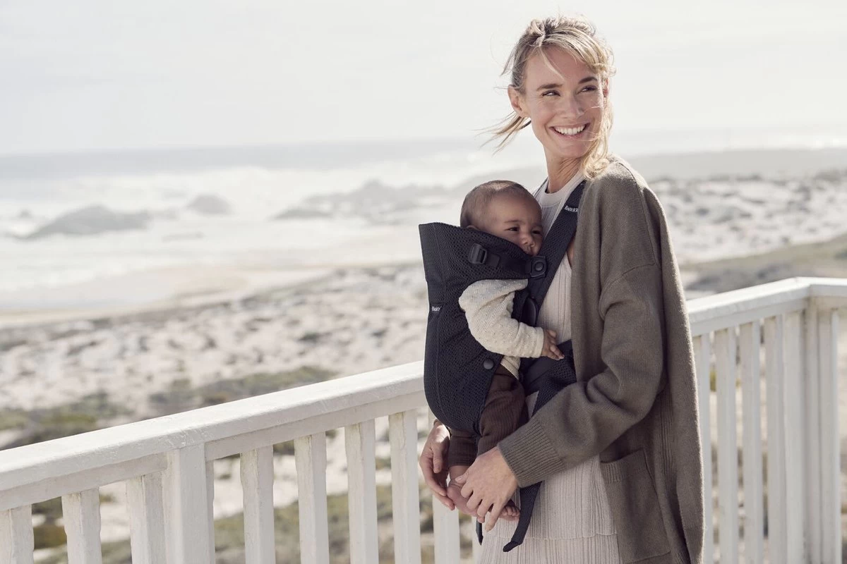 BabyBjörn Draagzak Mini - 3D Mesh - Zwart 8 BabyBjörn Draagzak Mini - 3D Mesh - Zwart - Afbeelding 6