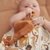 Jollein Speendoekje Badstof Leaf - Caramel -Babyproducten 1200x800 336