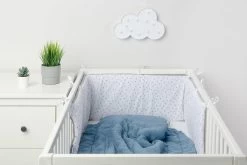 Sensillo Bedbumper - Bed Zijbeschermers - Anti Stootrand - Bedomrander [180x30 Cm] -Babyproducten 1200x800 396