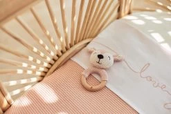 Jollein Baby Deken Ledikant Basic Knit 100x150cm - Pale Pink -Babyproducten 1200x800 431