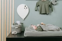 Baby's Only Gebreide Wikkeldeken - Omslagdoek Baby Sky - Teddy Voering - Urban Green - 75x75 Cm - Geschikt Voor Drie- En Vijfpuntsgordel -Babyproducten 1200x800 490