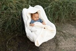 Baby's Only Wikkeldeken - Omslagdoek Baby Sense - Teddy Voering - Wit - 75x75 Cm - Geschikt Voor Drie- En Vijfpuntsgordel -Babyproducten 1200x800 508