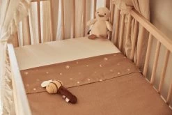 Jollein Baby Laken Wieg 75x100cm Stargaze - Biscuit -Babyproducten 1200x800 550