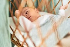 Jollein Baby Laken Wieg 75x100cm Snake - Ash Green -Babyproducten 1200x800 558