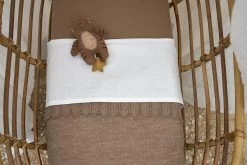 Meyco Uni Wieglaken - 2-pack - Offwhite - 75x100cm -Babyproducten 1200x800 574