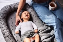 Jollein Babynest Snake 90x52cm - Ash Green -Babyproducten 1200x800 636