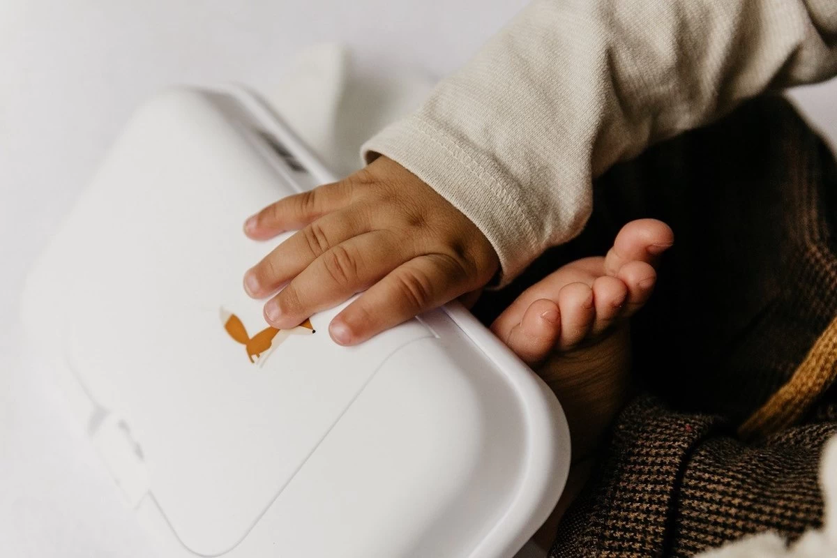 Funkybox - Billendoekjes Doosje - To Go - Grey - Little Stars 12 Funkybox - Billendoekjes Doosje - To Go - Grey - Little Stars - Afbeelding 10