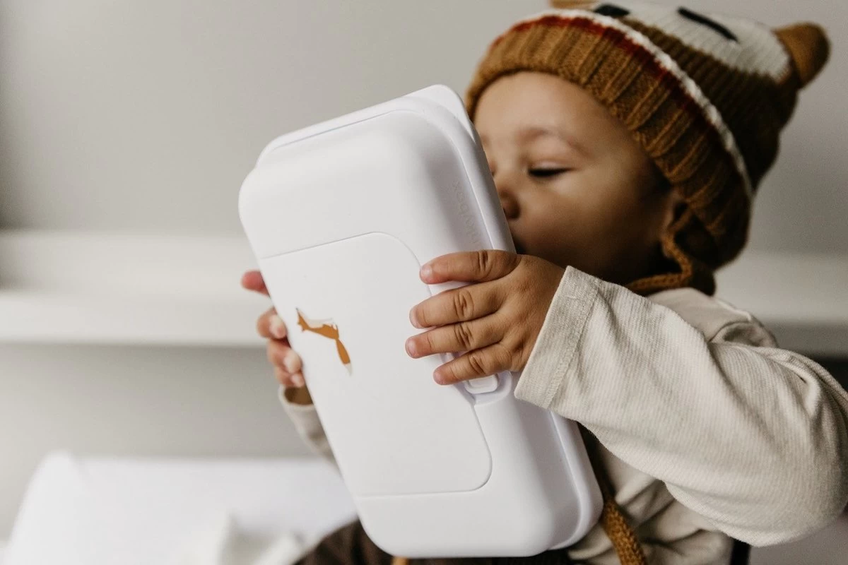 Funkybox - Billendoekjes Doosje - To Go - Grey - Little Stars 19 Funkybox - Billendoekjes Doosje - To Go - Grey - Little Stars - Afbeelding 17