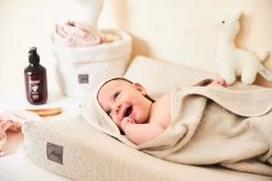 Jollein Badcape Badstof 75x75cm - Nougat -Babyproducten 1200x800 693