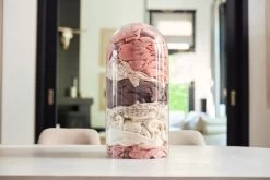 Jollein Hydrofiel Multidoek Meadow 70x70cm - Chestnut - 3 Stuks -Babyproducten 1200x800 720