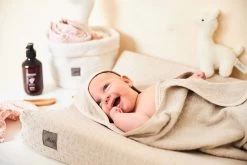 Jollein Hydrofiel Multidoek Meadow 70x70cm - Chestnut - 3 Stuks -Babyproducten 1200x800 723