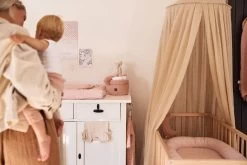 Jollein Hydrofiel Multidoek Snake 70x70cm - Pale Pink - 3 Stuks -Babyproducten 1200x800 727