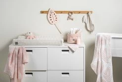 Jollein Hydrofiel Multidoek Nature 115x115cm - Pale Pink - 2 Stuks -Babyproducten 1200x800 746