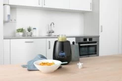 Alecto BW700BK - Snelle Digitale Flessenwarmer 500W Voor Opwarmen, Steriliseren En Ontdooien - Inclusief Stoomkap - Bediening Via Display - Zwart -Babyproducten 1200x800 767