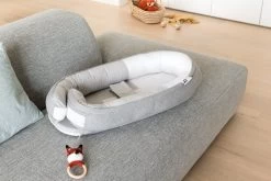Doomoo Cocoon - Babynestje - Biologisch Katoen En 74 X 46 Cm - Classic Grey -Babyproducten 1200x801 31